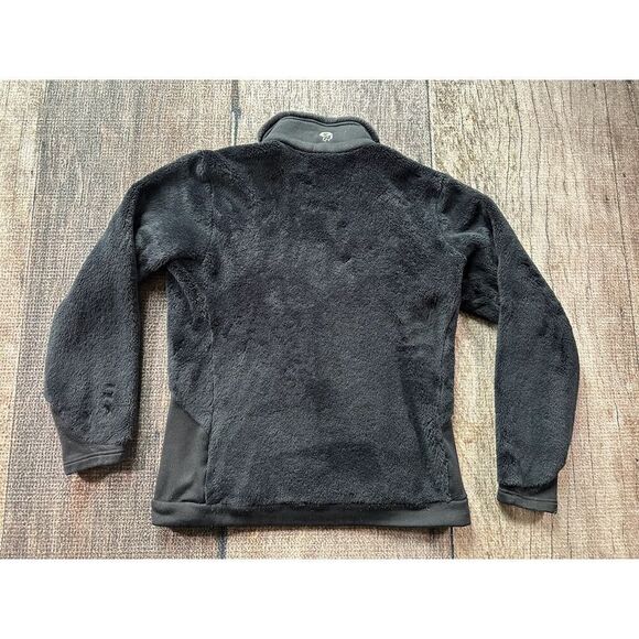 Mountain Hardwear Black Monkey Fleece Polartec Woman Grid Jacket Med - Picture 8 of 12